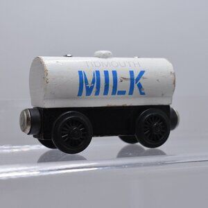Tidmouth Milk Tanker Train Car Flat Magnets 1994 Thomas & Friends Wooden Railway
